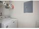 Bright laundry room with a white washing machine and dryer at 1216 S Missouri Ave # 224, Clearwater, FL 33756