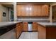 Modern kitchen with stainless steel appliances, granite countertops and stylish cabinets at 10534 Bermuda Isle Dr, Tampa, FL 33647
