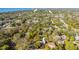 Aerial view of the property location, near downtown Dunedin and Blue Jays Stadium at 1157 Brook Rd, Clearwater, FL 33755