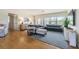 Inviting living room with hardwood floors, neutral decor, and lots of natural light at 306 Indian Rocks S Rd, Largo, FL 33770