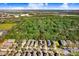 This aerial shows this home's prime location with a private pool, close to shopping and amenities at 4512 Paper Mulberry Pl, Riverview, FL 33578