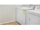 Laundry room with washer and dryer appliances at 4512 Paper Mulberry Pl, Riverview, FL 33578