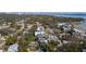 Coastal aerial view featuring luxury homes, mature trees, and views of Tampa Bay at 6223 Bayshore Blvd, Tampa, FL 33611