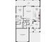Layout of the 1st floor featuring the primary suite, great room, kitchen, dining, laundry, and garage at 9306 Torrent Trail Ct, Sarasota, FL 34241