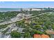 Gorgeous aerial view of the city, showcasing lush greenery and beautiful waterfront views at 1118 S Moody Ave, Tampa, FL 33629