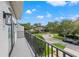 Balcony overlooking a lush neighborhood at 1118 S Moody Ave, Tampa, FL 33629