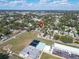 Neighborhood aerial view with proximity to a park, playground, basketball court, and school facilities at 3106 Lila St, Tampa, FL 33610