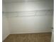Walk-in closet featuring wire shelving and carpeted floor at 35220 White Water Lily Way, Zephyrhills, FL 33541