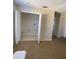 Second floor laundry room ready for appliances at 415 Bayou Village Dr, Tarpon Springs, FL 34689