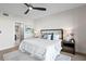 Bright main bedroom with a neutral color scheme and ensuite bathroom at 4951 Bacopa S Ln # 103, St Petersburg, FL 33715