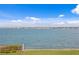 Picturesque water view showcasing boats, lush green grass and city buildings on the horizon at 4951 Bacopa S Ln # 103, St Petersburg, FL 33715