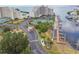 Community amenities including a tennis court, docks and parking for residents' convenience at 5915 Sea Ranch Dr # 703, Hudson, FL 34667