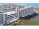 A condo building by the water boasts lovely balconies and relaxing roof top views at 5915 Sea Ranch Dr # 703, Hudson, FL 34667