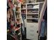 Organized closet with shelves, drawers, and hanging space for efficient storage at 6421 Banyan Blvd # 302, New Port Richey, FL 34652