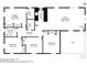 Detailed floor plan showcasing the layout of this home, including bedrooms, kitchen, and living areas at 1801 E Mcberry St, Tampa, FL 33610