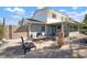 Outdoor patio featuring brick pavers, patio furniture, and well maintained siding on the home at 1904 Pepperwood Pl, Brandon, FL 33510