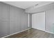 Bedroom with wall closet and sliding door at 201 W Laurel St # 1006, Tampa, FL 33602