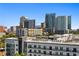 Scenic downtown cityscape view from the building's rooftop amenities at 201 W Laurel St # 1006, Tampa, FL 33602