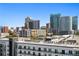 Scenic downtown cityscape view from the building's rooftop amenities at 201 W Laurel St # 1006, Tampa, FL 33602
