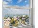 Picturesque neighborhood view of the water from a window at 555 Gulf Way # 7N, St Pete Beach, FL 33706