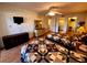 Comfortable bedroom with two beds, a ceiling fan, and access to both bathroom and walk-in closet at 7040 Cognac Dr # 1, New Port Richey, FL 34653