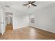 Bedroom with hard surface flooring and neutral colors at 2032 Sunset Meadow Dr, Clearwater, FL 33763