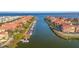 Beautiful waterfront condos featuring private boat docks and stunning water views at 2717 Via Cipriani # 623B, Clearwater, FL 33764