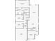 Detailed floor plan showing layout of rooms, dimensions, and relationships of living spaces in the home at 3042 Marine Grass Dr, Wimauma, FL 33598