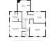 Second-floor layout featuring primary bedroom, bath, walk-in closet and additional bedrooms at 535 28Th N Ave, St Petersburg, FL 33704