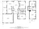 Floor plan showcasing the home's layout with dimensions and room names at 612 Montezuma Dr, Bradenton, FL 34209