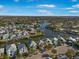 Expansive aerial shot of the Apollo Beach community, showcasing waterfront homes and winding canals at 6411 Grenada Island Ave, Apollo Beach, FL 33572