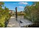 Dock leading to beautiful water views with lush greenery at 6411 Grenada Island Ave, Apollo Beach, FL 33572