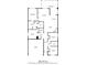 Detailed floor plan showcasing the layout of the home's rooms and features, including measurements at 8208 Harwich Port Ln, Gibsonton, FL 33534