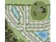 Detailed community map showcasing property locations, a preserve area, and street layouts at 11828 Glenside Ter, Palmetto, FL 34221