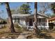 Charming house with metal roof, front porch, red door and landscaping at 1736 14Th N St, St Petersburg, FL 33704