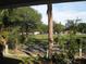 View of a green lawn through the window and a large tree at 1736 14Th N St, St Petersburg, FL 33704