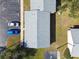 Overhead view of the building showcasing the roof and parking lot at 4215 E Bay Dr # 900, Clearwater, FL 33764