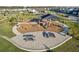 Well-maintained playground in a Gathering-friendly community offering a fun recreational space for children at 4594 Tour Trce, Land O Lakes, FL 34638