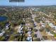 Aerial view of the property's location to Treasure Island and the surrounding neighborhood at 6342 5Th N Ave, St Petersburg, FL 33710