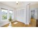 Bright bedroom with hardwood floors, closet, and natural light creating a warm and inviting atmosphere at 6342 5Th N Ave, St Petersburg, FL 33710