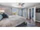 Serene main bedroom with a comfortable bed, balcony access and scenic views at 330 6Th Ave, Indian Rocks Beach, FL 33785