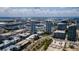 Stunning aerial view of cityscape, showcasing buildings, cruise ships, and waterfront at 449 S 12Th St # 1105, Tampa, FL 33602