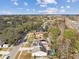 Neighborhood aerial view showcasing well-maintained homes among lush trees at 4504 Grainary Ave, Tampa, FL 33624