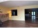 View of partially renovated living room with tile floors and an open concept at 567 Baywood S Dr, Dunedin, FL 34698