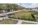 Well-maintained community dog park with separate fenced areas for small and large dogs, plus shaded seating at 6256 Shiner St, Land O Lakes, FL 34638