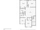 Detailed floor plan of the home featuring the layout of the second floor at 6256 Shiner St, Land O Lakes, FL 34638