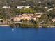 Aerial view of the Historic Fenway Hotel at 817 Wilkie St, Dunedin, FL 34698