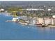 Aerial view of Bon Appetit Restaurant and Bar at 817 Wilkie St, Dunedin, FL 34698