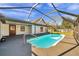 Beautiful backyard pool, perfect for relaxing and enjoying the Florida sunshine at 1016 Mandalay Dr, Brandon, FL 33511