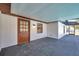 Spacious pool patio with convenient access door to the house for easy indoor-outdoor flow at 1016 Mandalay Dr, Brandon, FL 33511